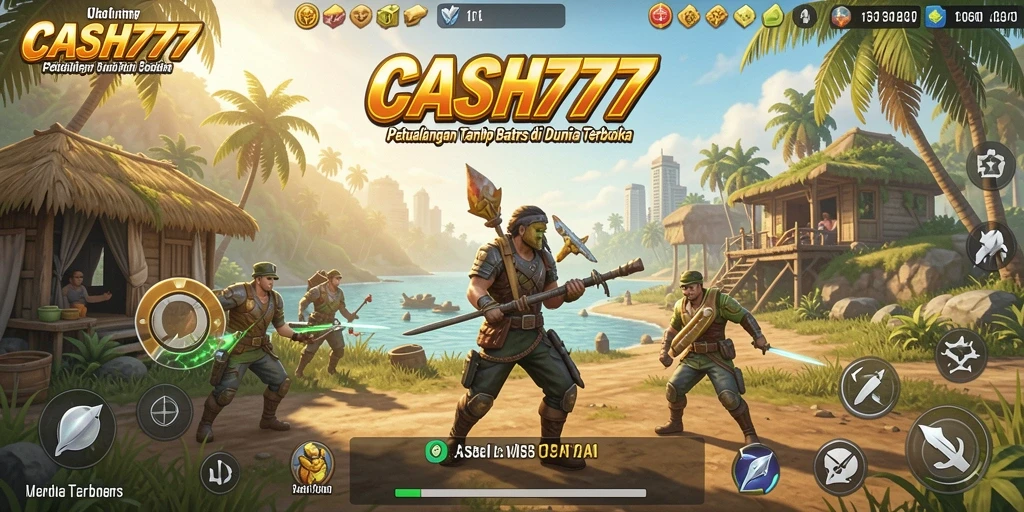 Tampilan gameplay Open World yang menarik dan penuh petualangan.