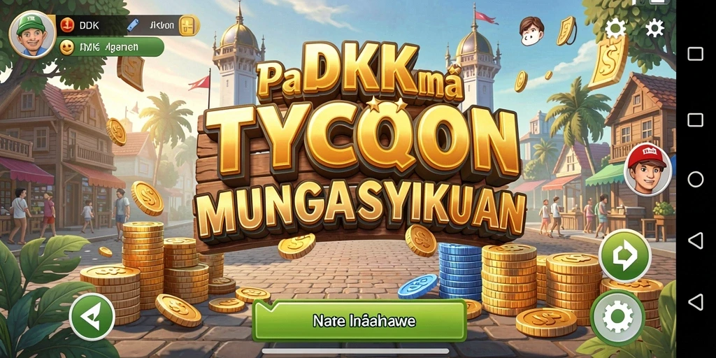 Tampilan gameplay seru dalam DKK yang penuh tantangan.