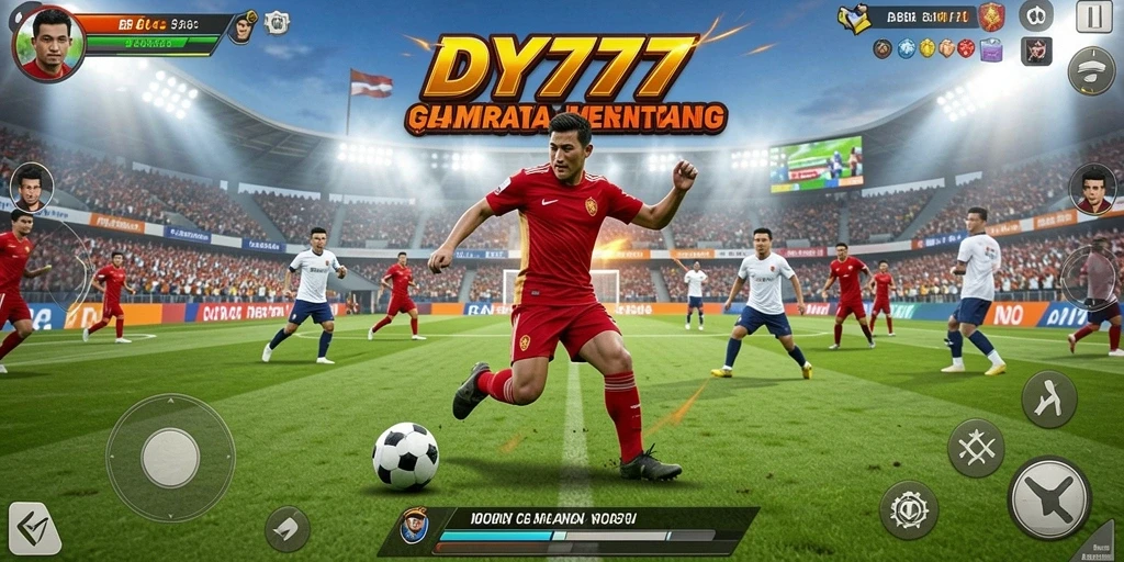 Tangkapan layar utama dari gameplay DY777 yang menarik dan kompetitif.