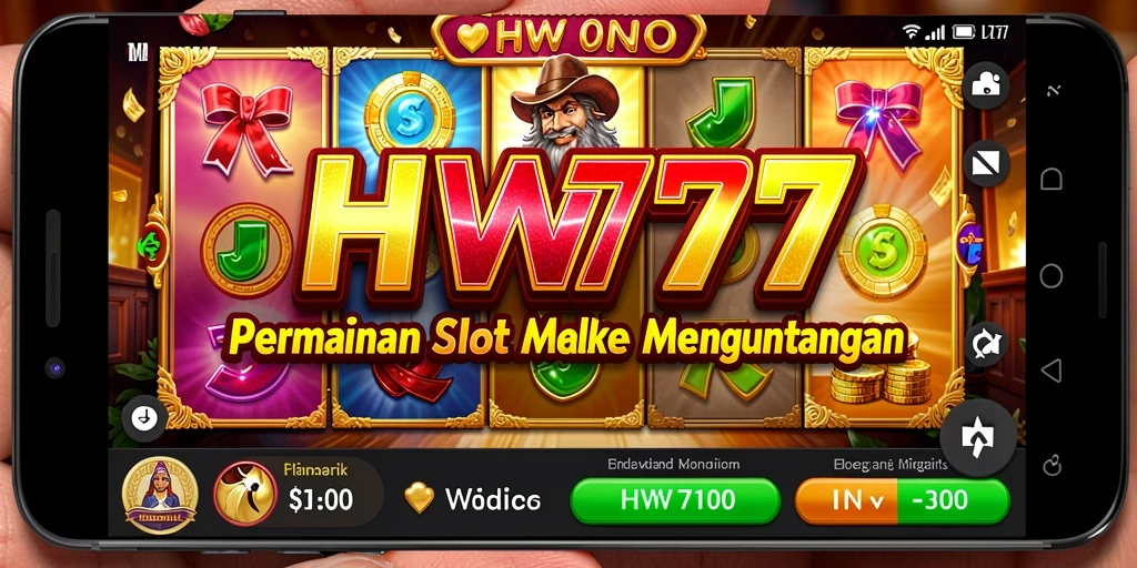 Gameplay menarik dari HW777 dengan grafis slot yang memukau.