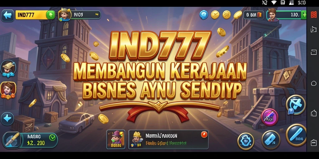 Tampilan gameplay Tycoon yang menawan dan realistis.