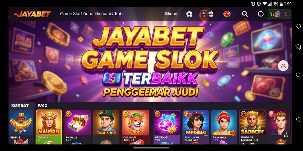 Tampilan menarik dari gameplay JAYABET yang menggembirakan.