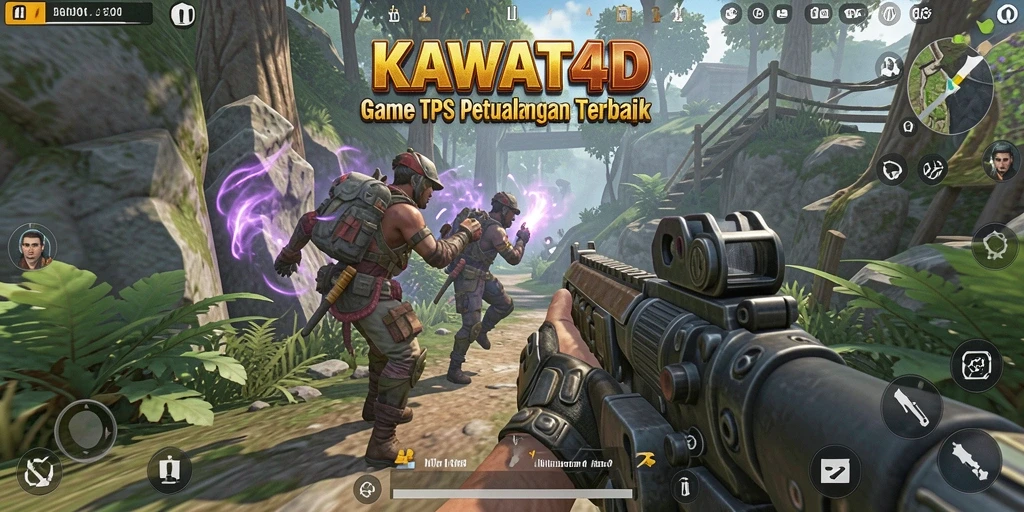 Gameplay seru dan menegangkan di KAWAT4D.