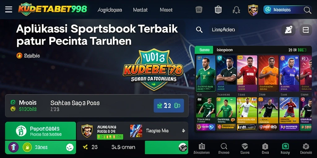 Tampilan gameplay yang menarik dari KUDETABET98 di layar smartphone.