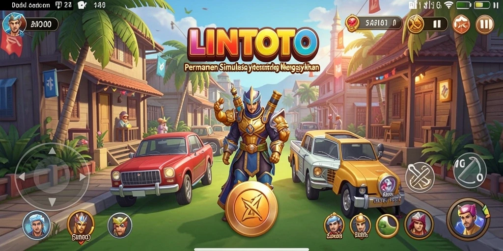 Tangkapan layar gameplay <strong>LINITOTO</strong> yang menunjukkan aksi mendebarkan dalam simulasi.