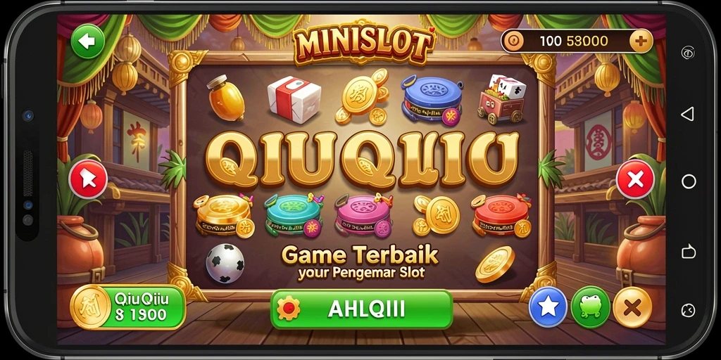 Tampilan gameplay MINISLOT yang seru dan mengasyikkan.
