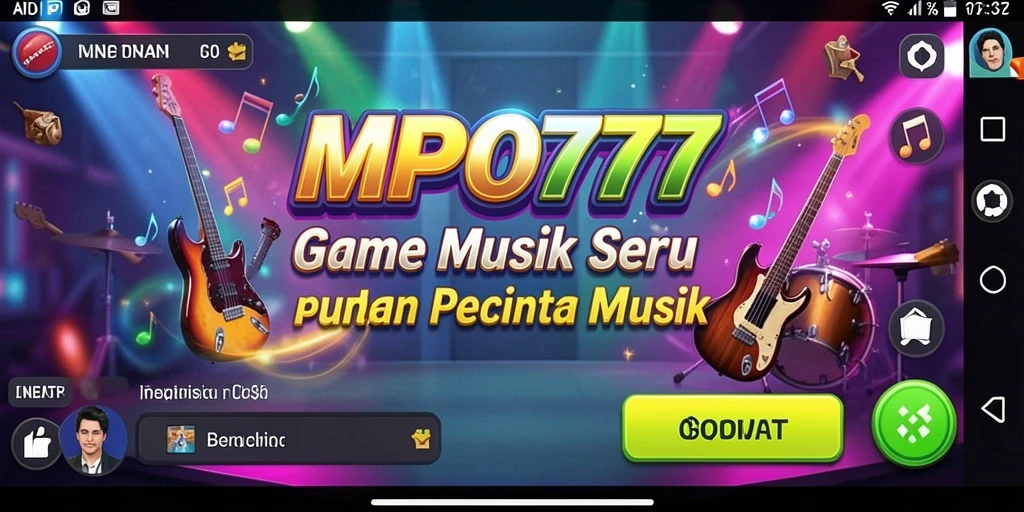 Gameplay MPO777 dengan musik yang menggugah semangat.