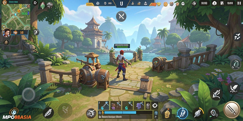Gameplay Open World MPO88ASIA yang seru dan mengasyikkan.