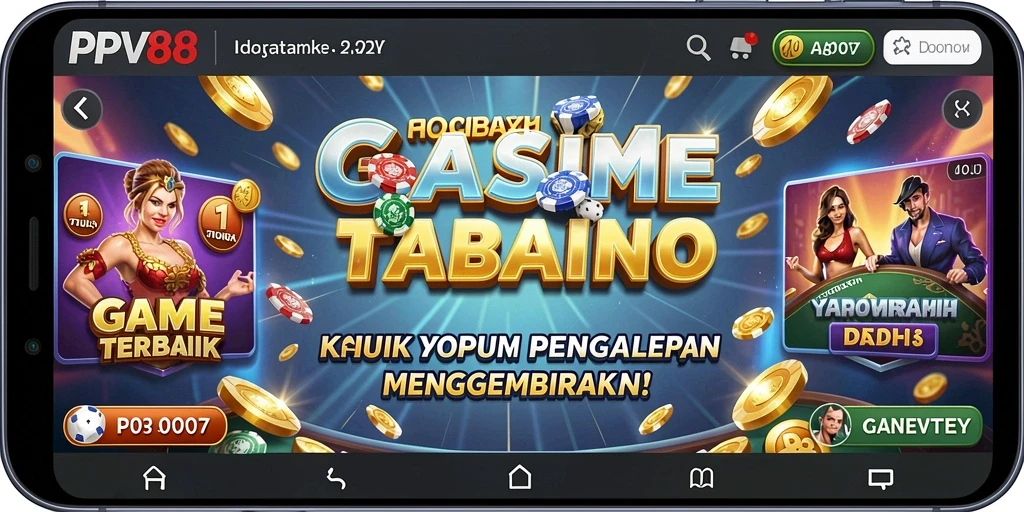 Screenshot utama PPV88 menunjukkan gameplay Kasino yang menegangkan dan seru.