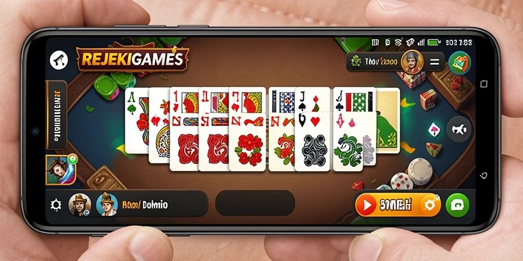 Screenshot gameplay REJEKIGAMES yang menegangkan dan seru.