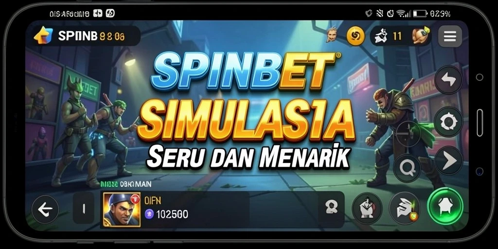 Tampilan gameplay SPINBET yang seru dan interaktif.