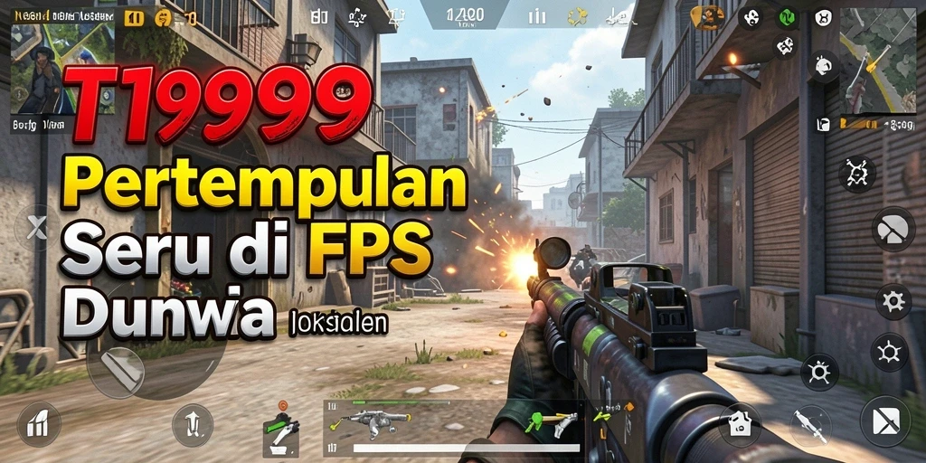 Gameplay intens dan menegangkan dari T9999 dalam dunia FPS.