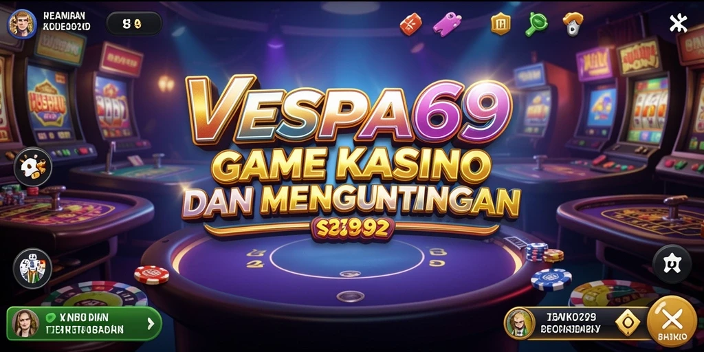 Tampilan gameplay VESPA69 yang menarik dan penuh aksi.